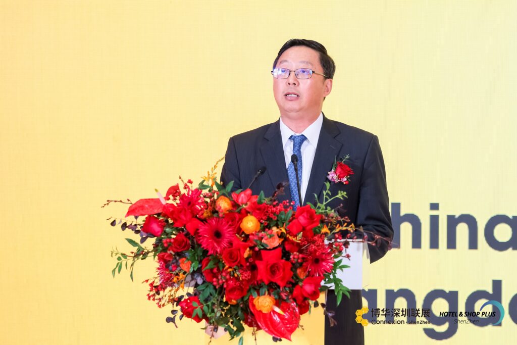 Mr. Tian Zhang, Vice President of China Tourist Hotel Association and President of Guangdong Hotel & Lodging Association
